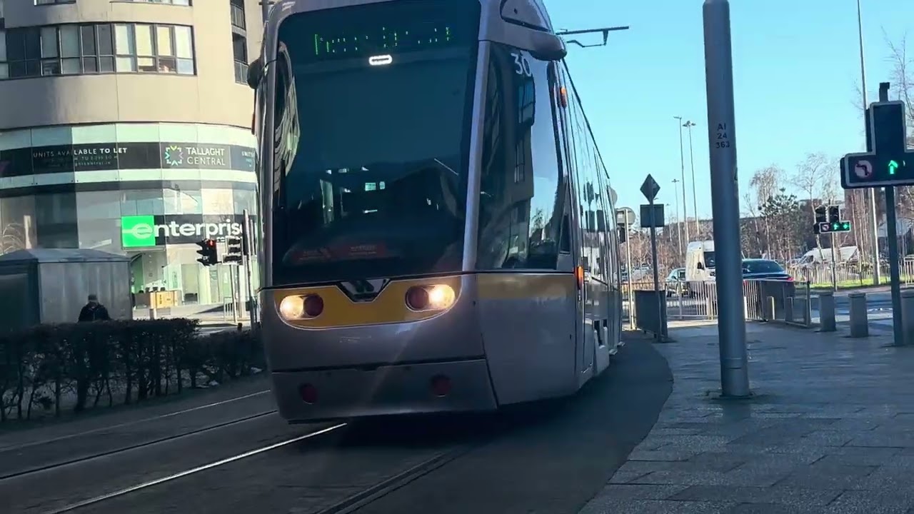 LUAS Tram Number 3003, Tallaght 