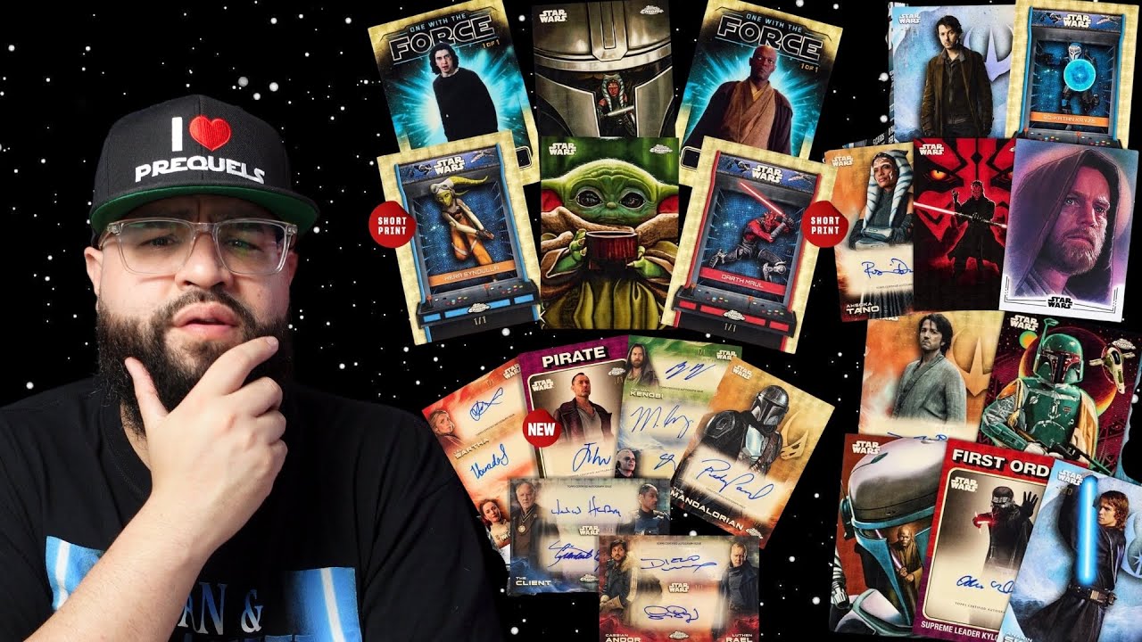 FIRST LOOK at Topps Star Wars Chrome 2025 Inserts & Autographs
