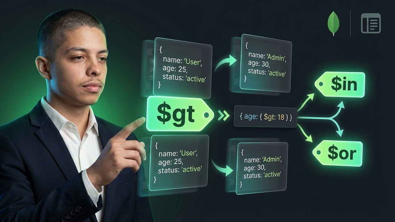 MongoDB Query Operators Tutorial | $gt, $lt, $in, $or & More