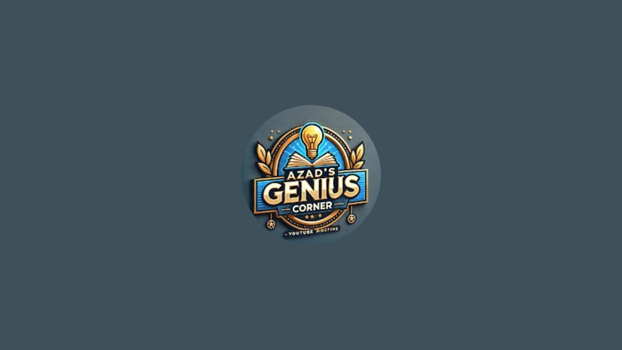 Azad’s Genius Corner is live!