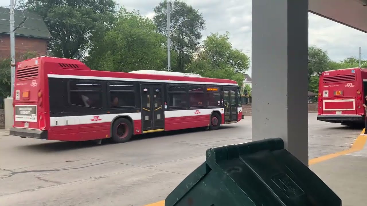 TTC Buses at Main Street station 