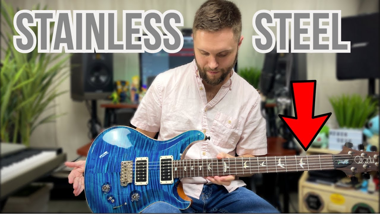 I Put STAINLESS STEEL FRETS On My PRS
