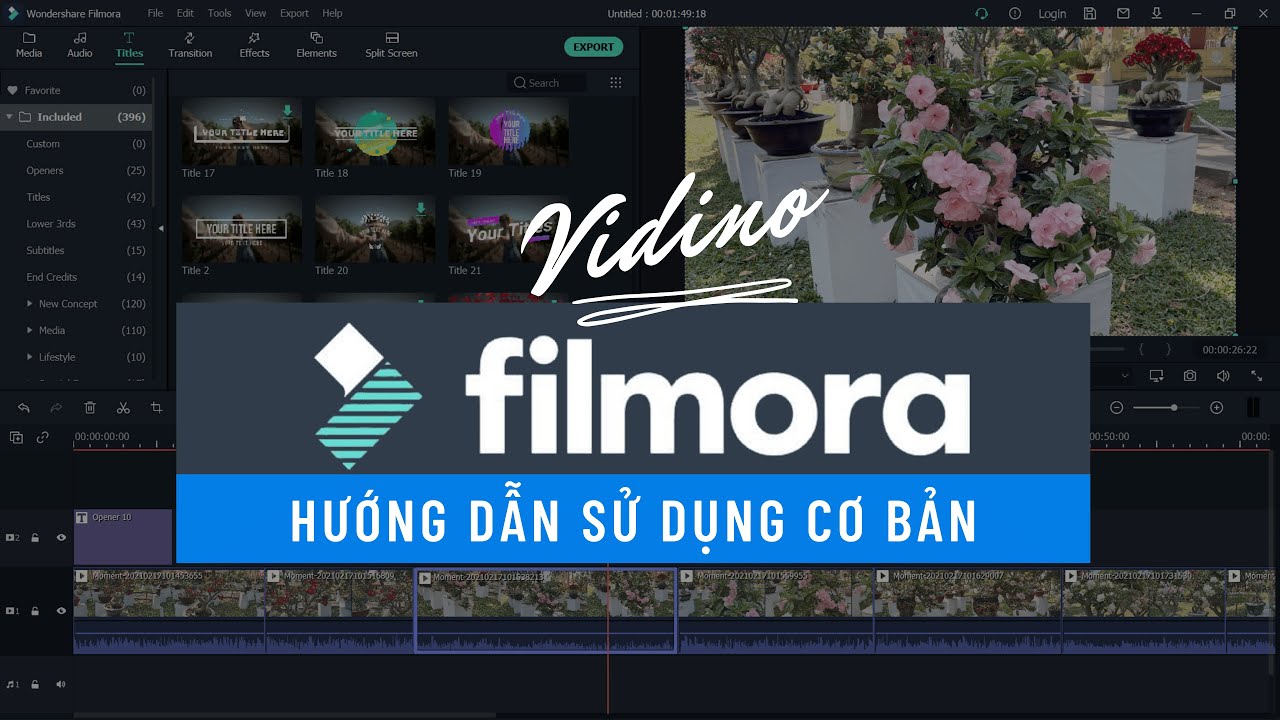 Hướng Dẫn Sử Dụng Filmora X Cho Người Mới Bắt Đầu
