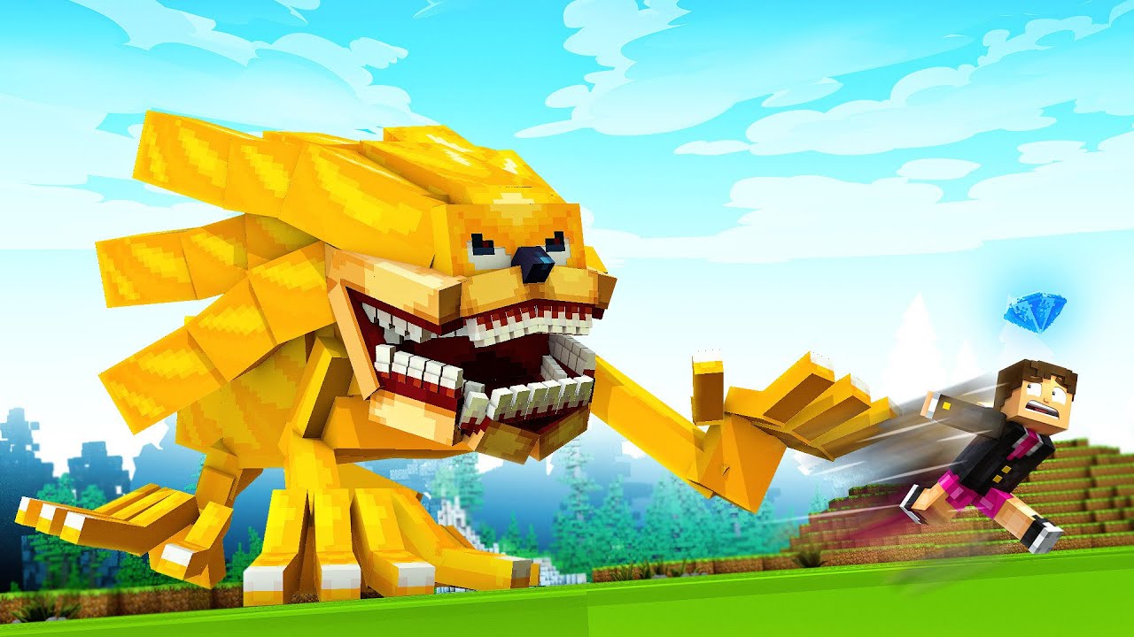 SHIN SONIC TAPES SUPER NO MINECRAFT !! AVENTURA COM MONSTROS