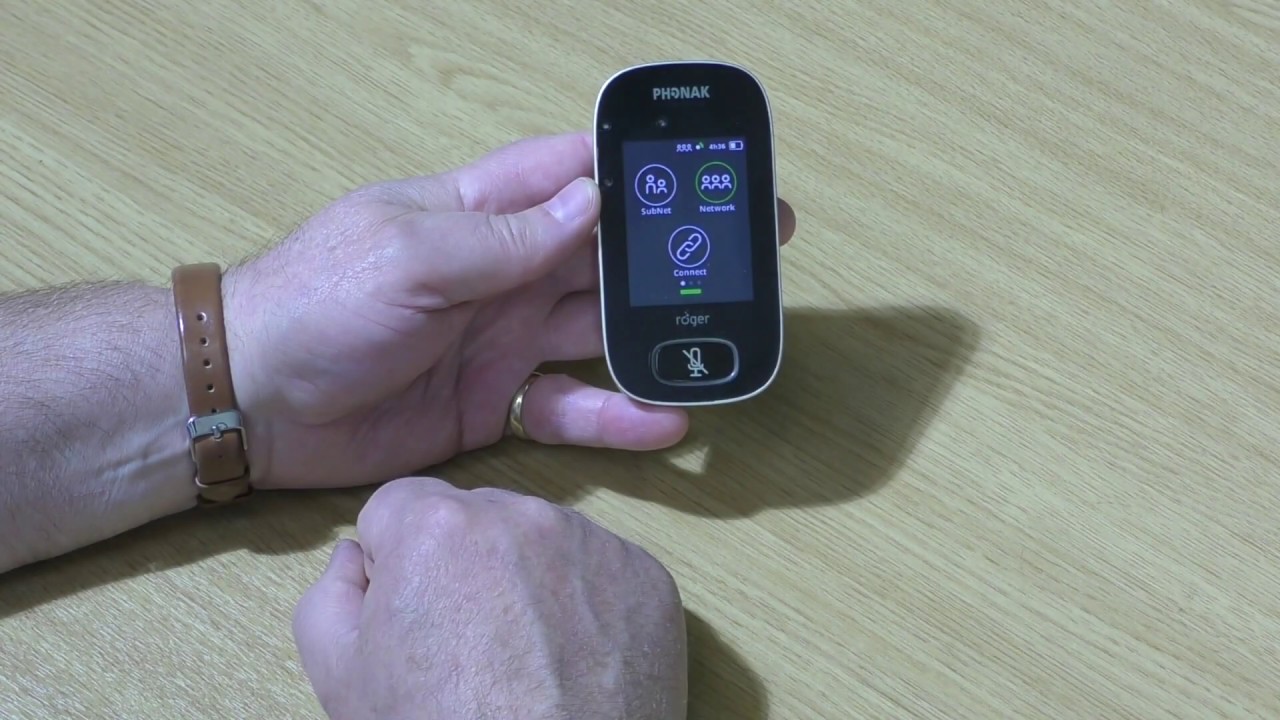 How to Reset a Phonak Roger Touchsceen Mic
