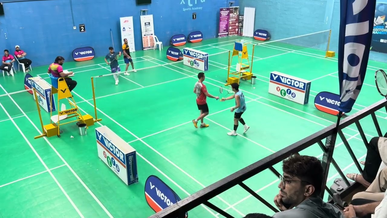 UOD Smashers Badminton Tournament 2025 - MDC/C+ R16 - Aleqxyz/JC vs Player1/Player2