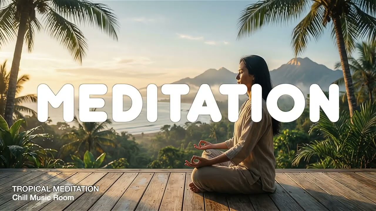 Tropical Meditation 🌴 Deep Calm | Peaceful Ambient Music. Deep Meditation Music • Bali Vibes