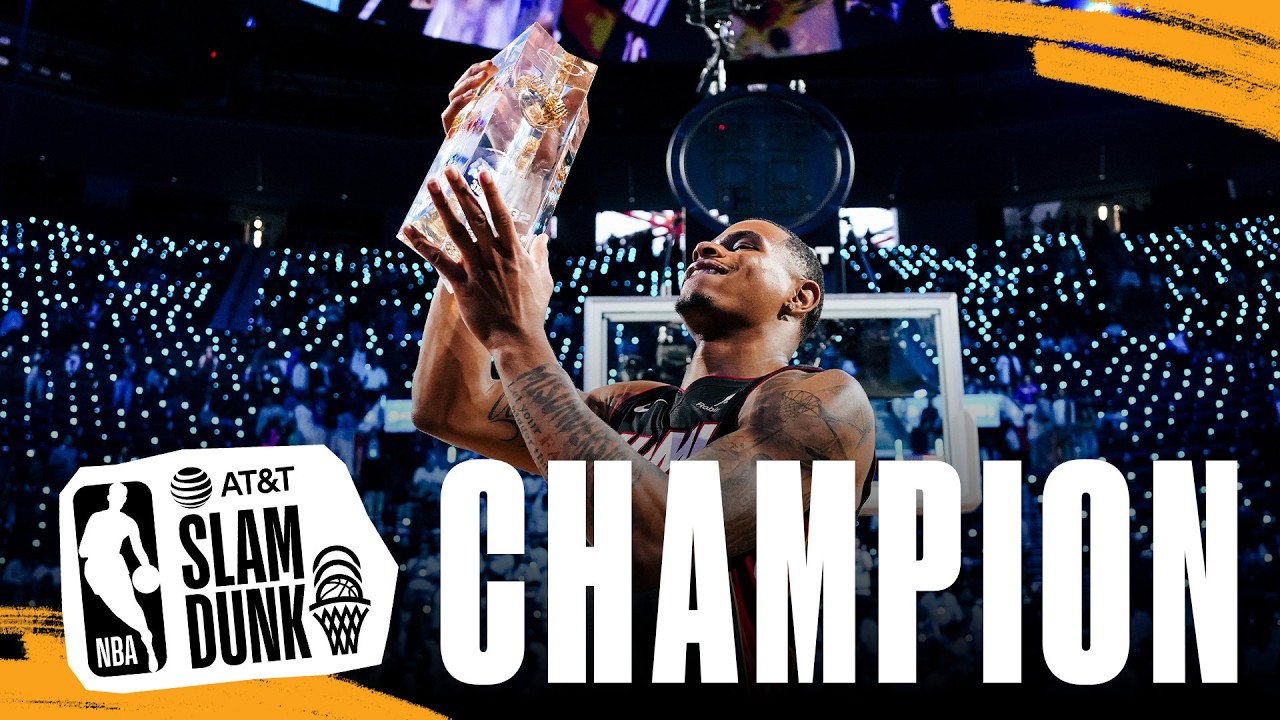 KESHAD JOHNSON IS A SLAM DUNK CONTEST CHAMP 💥