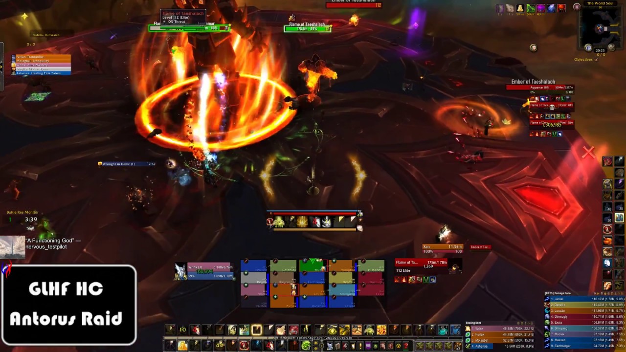 GLHF Antorus HC Raid - Aggramar Kill