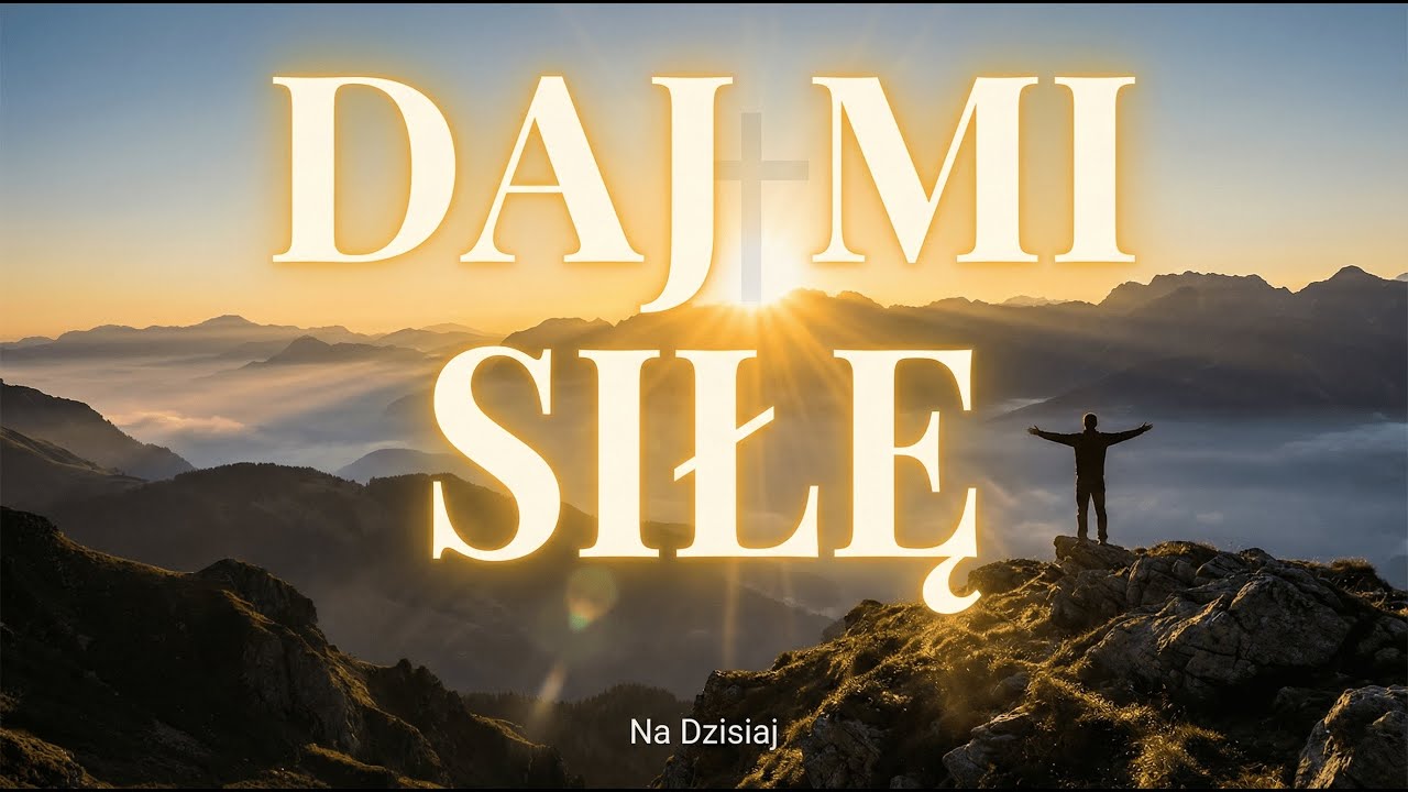 💪 Daj Mi Siłę na Dzisiaj - Poranna Modlitwa o Siłę | Muzyka Chrześcijańska