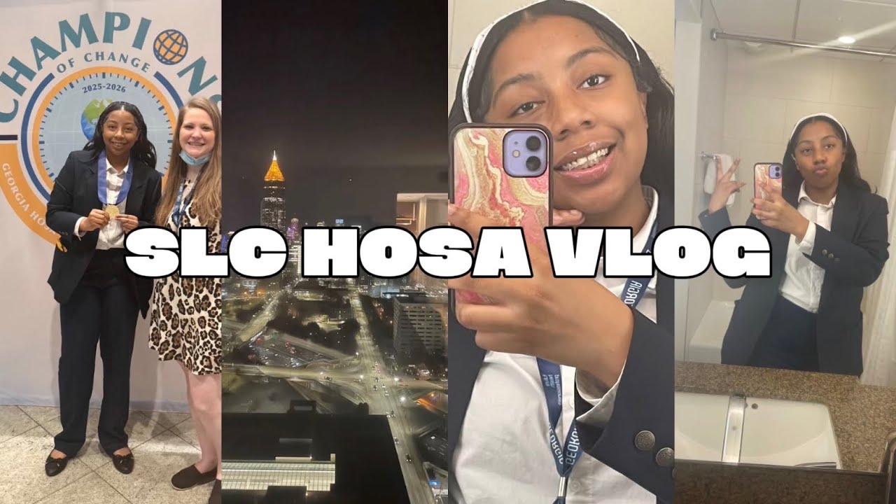 MY LAST HOSA SLC………..I WON MY EVENT 🥹😱🫶🏽