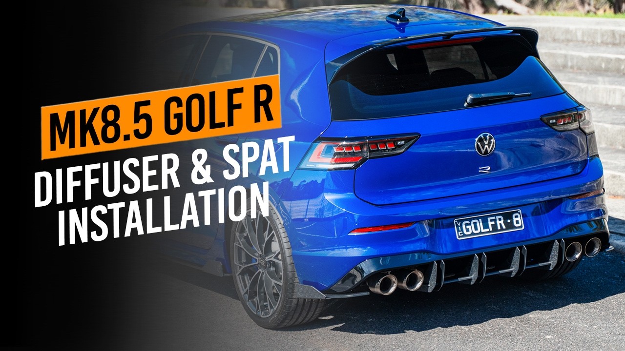 Golf MK8R & MK8.5R Diffuser & Spat Installation Tutorial