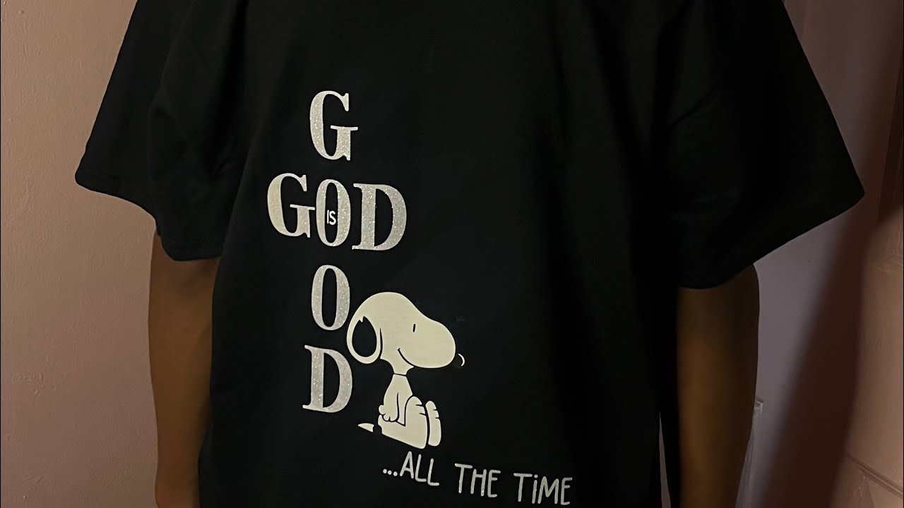 Making my first shirt using vinyl 