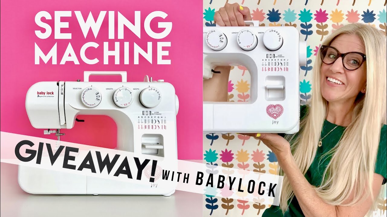SEWING MACHINE GIVEAWAY!