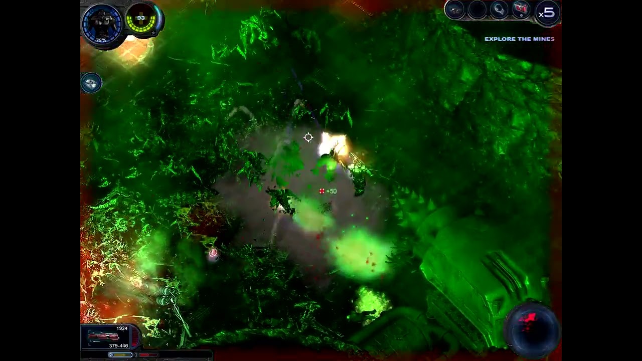 [Alien Shooter 2: Reloaded] Walkthrough Mission #15 ALL SECRETS IMPOSSIBLE DIFFICULTY