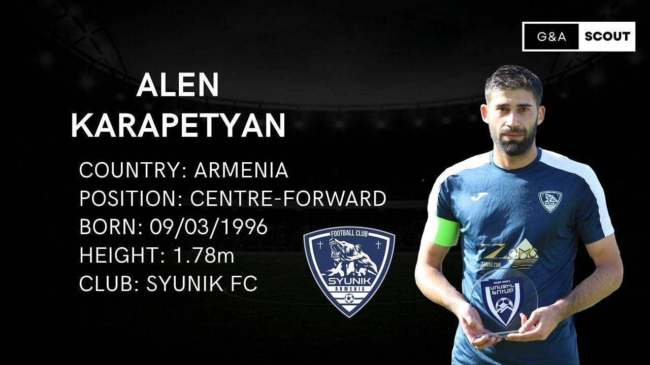 EXCLUSIVE: ALEN KARAPETYAN | FC SYUNIK | CF | HIGHLIGHTS