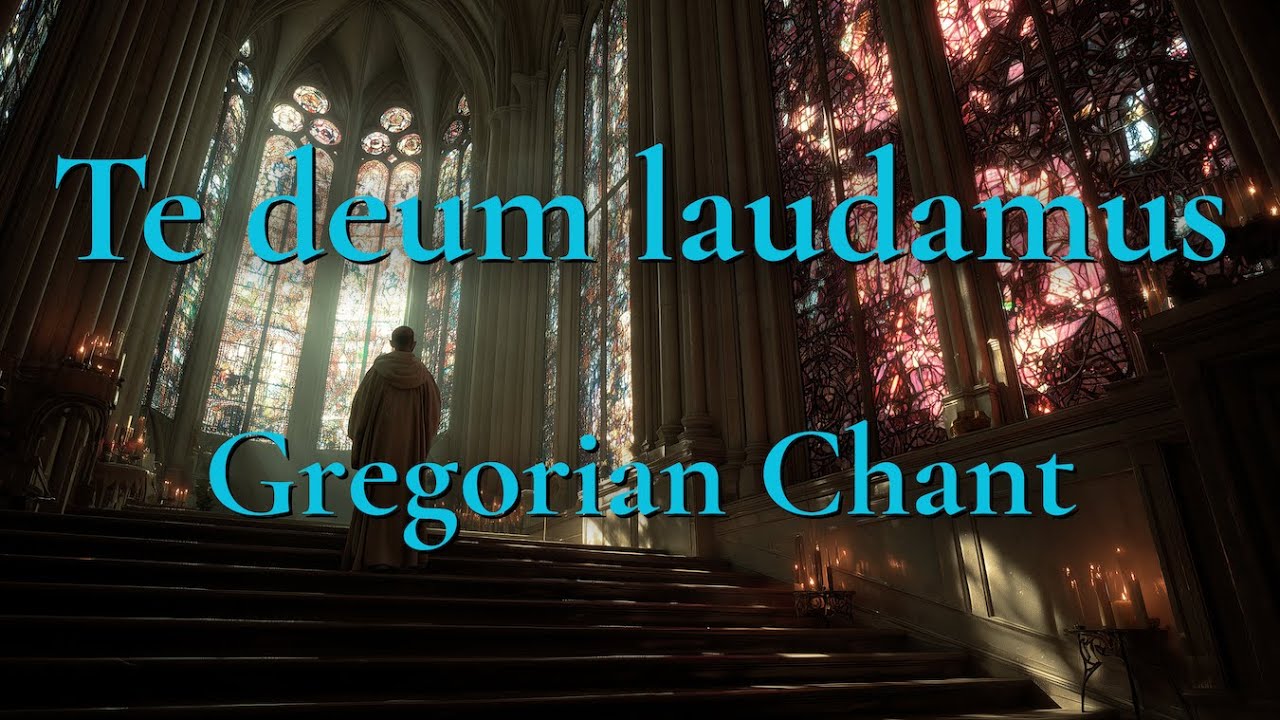 Te Deum Laudamus | Gregorian Chant in Latin for Praise, Gratitude & Hope ✨✝️ #gregorianchant