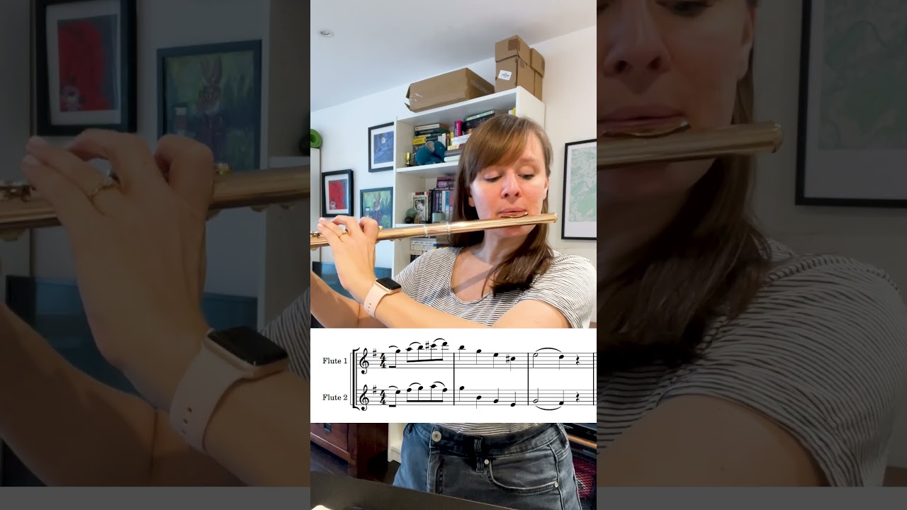 Play a flute duet with me!