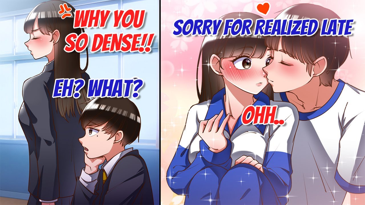 【Manga Dub】Cool childhood friend crawled up into my bed, so I kissed her to get back at her【RomCom】
