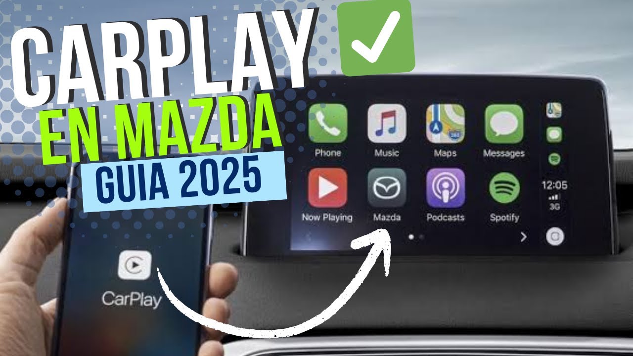 Activa CarPlay en tu Mazda ✅ | Actualización de Pantalla y Sistema Paso a Paso