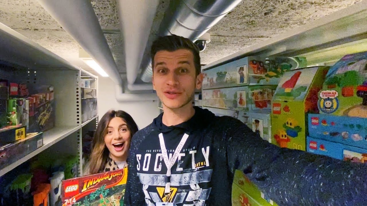 Deep Inside LEGO HQ! Secret Access To The LEGO Vault!