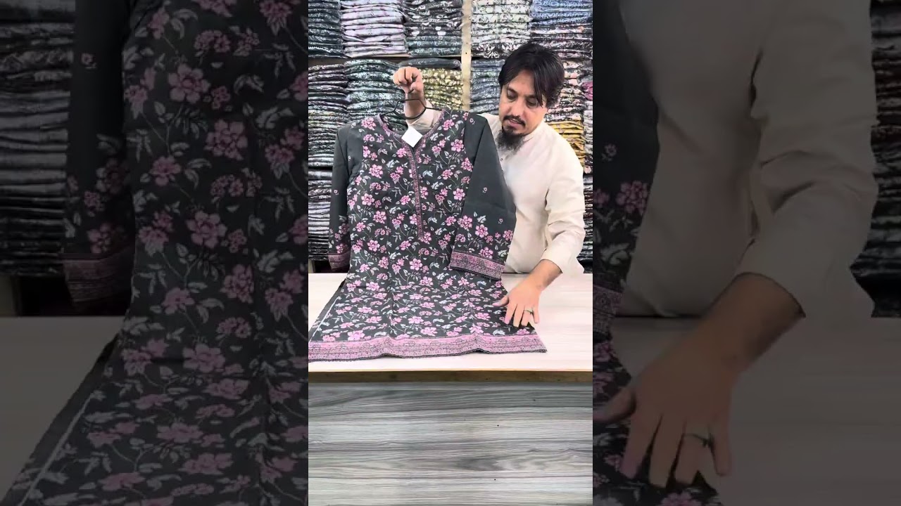 Bin Saeed Stitched 2-Piece Printed Khaddar sale Collection | Winter Ready Wear