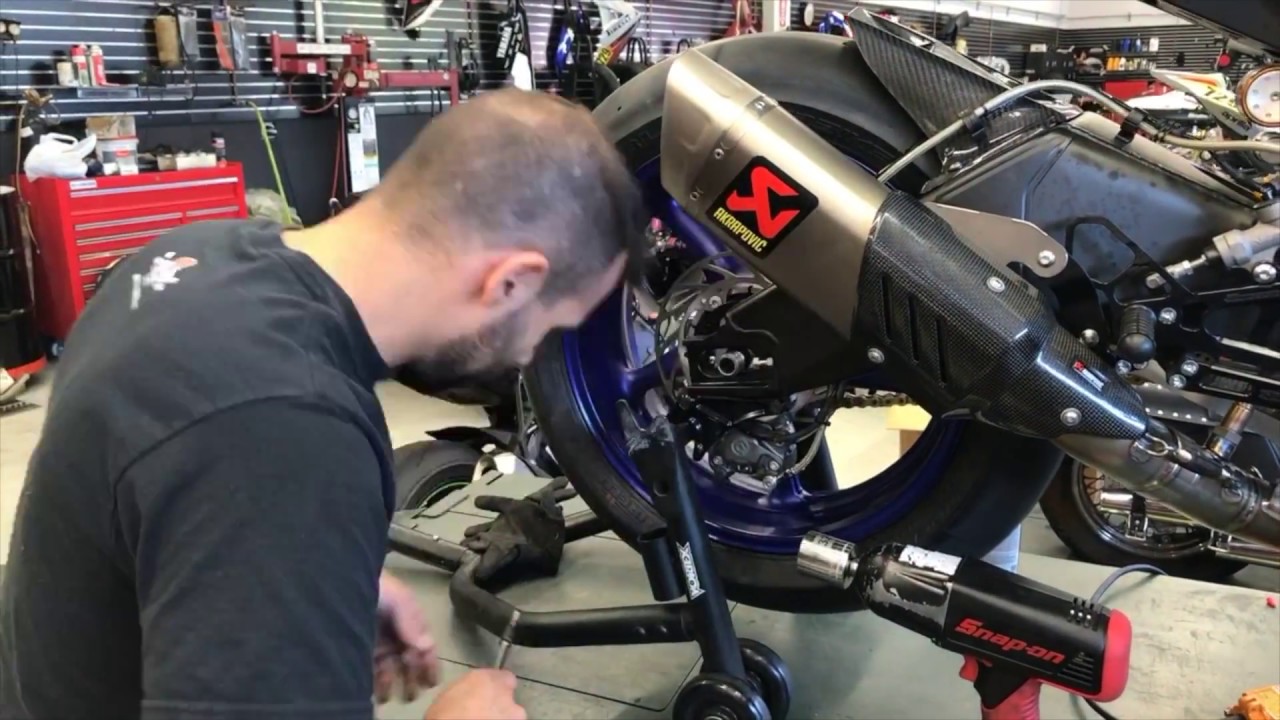 2017 Yamaha R6 Track Bike Build Up Date