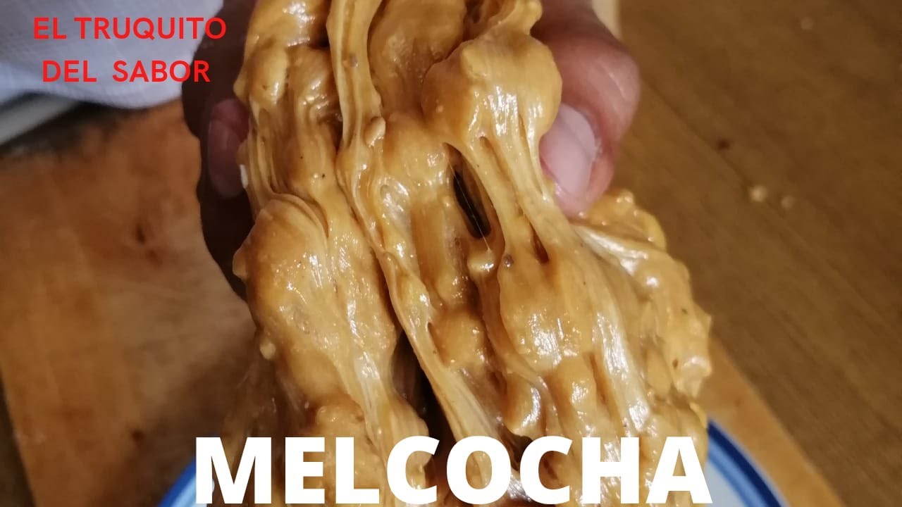 😋COMO PREPARAR MELCOCHA DE PANELA CON MANI😋