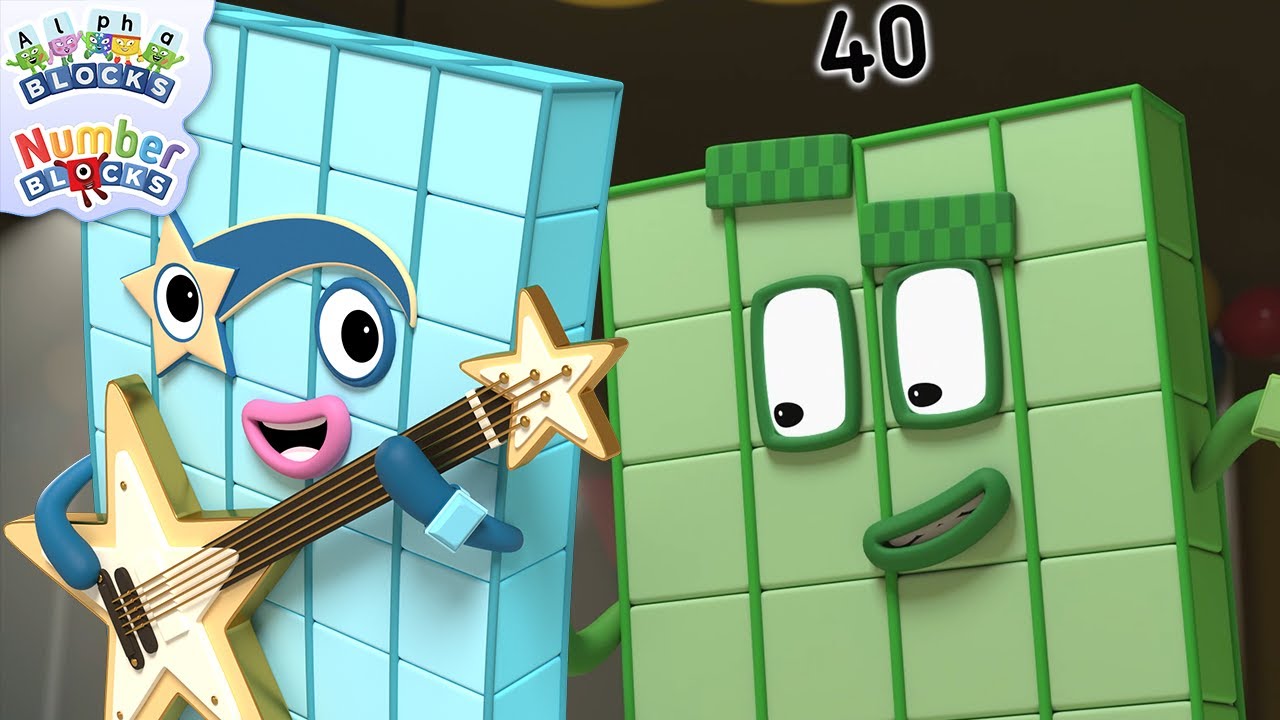 60 Mins of Big Numbers! | Counting for Kids Compilation | @Numberblocks
