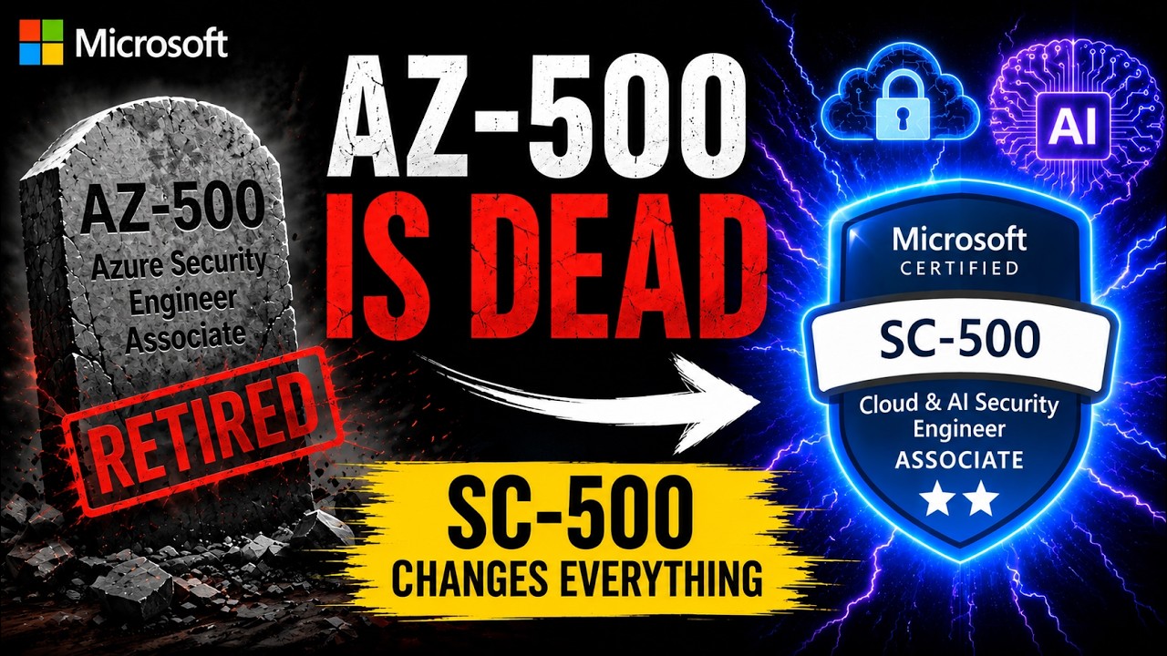 Microsoft только что &laquo;убила&raquo; AZ-500 (знакомьтесь: SC-500)