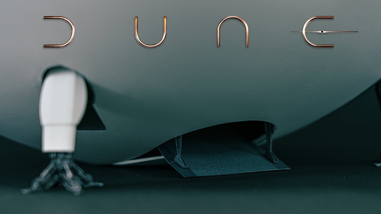 How I Made The Dune Spaceship