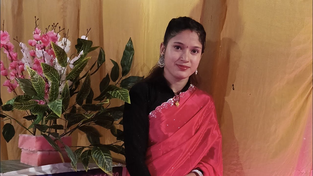 Aaj gye gadhwali sadhi me🥰❤️❤️ #SAKSHI#NEGI#VLOG❤️❤️