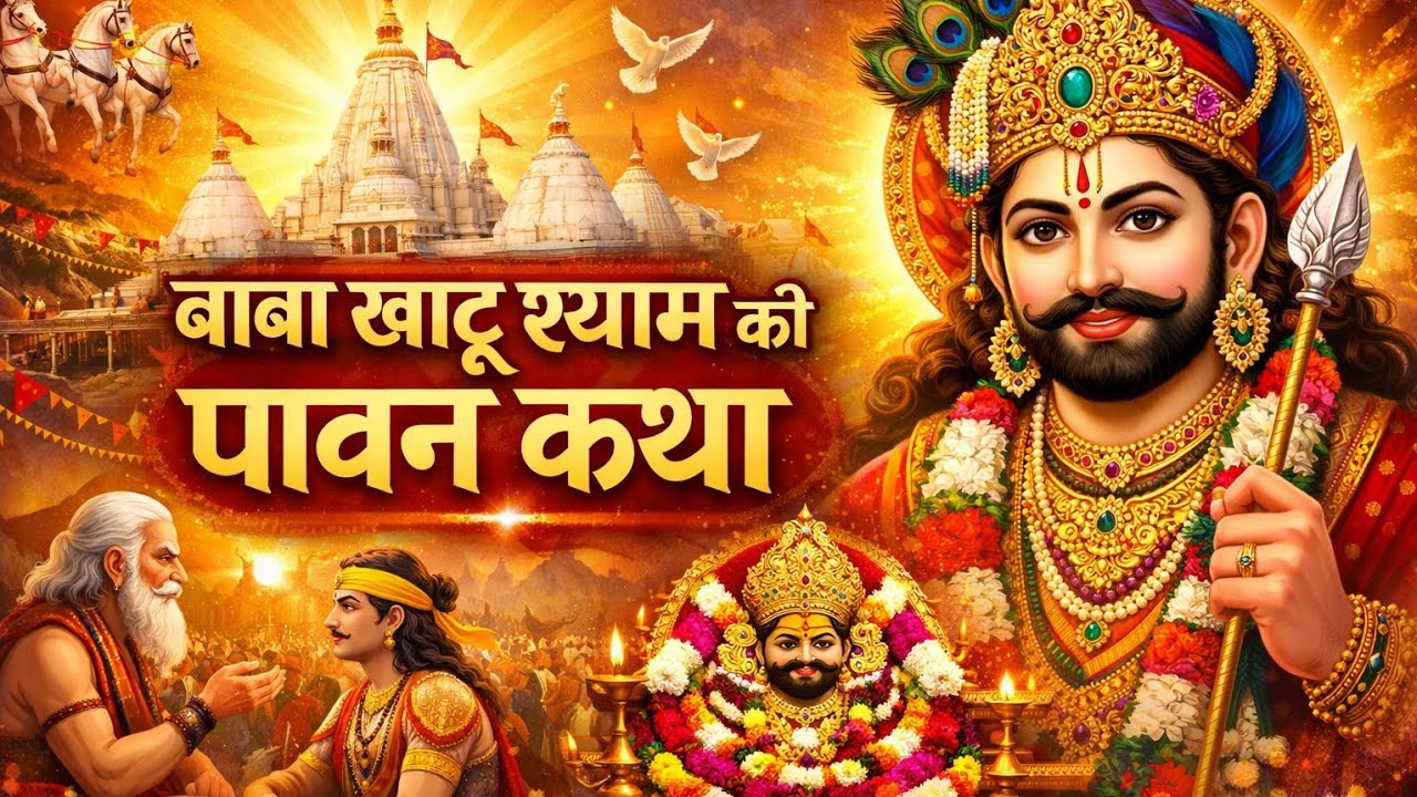 बाबा खाटू श्याम की कथा... #shorts #reels #ytvideos #gyan #motivation 
