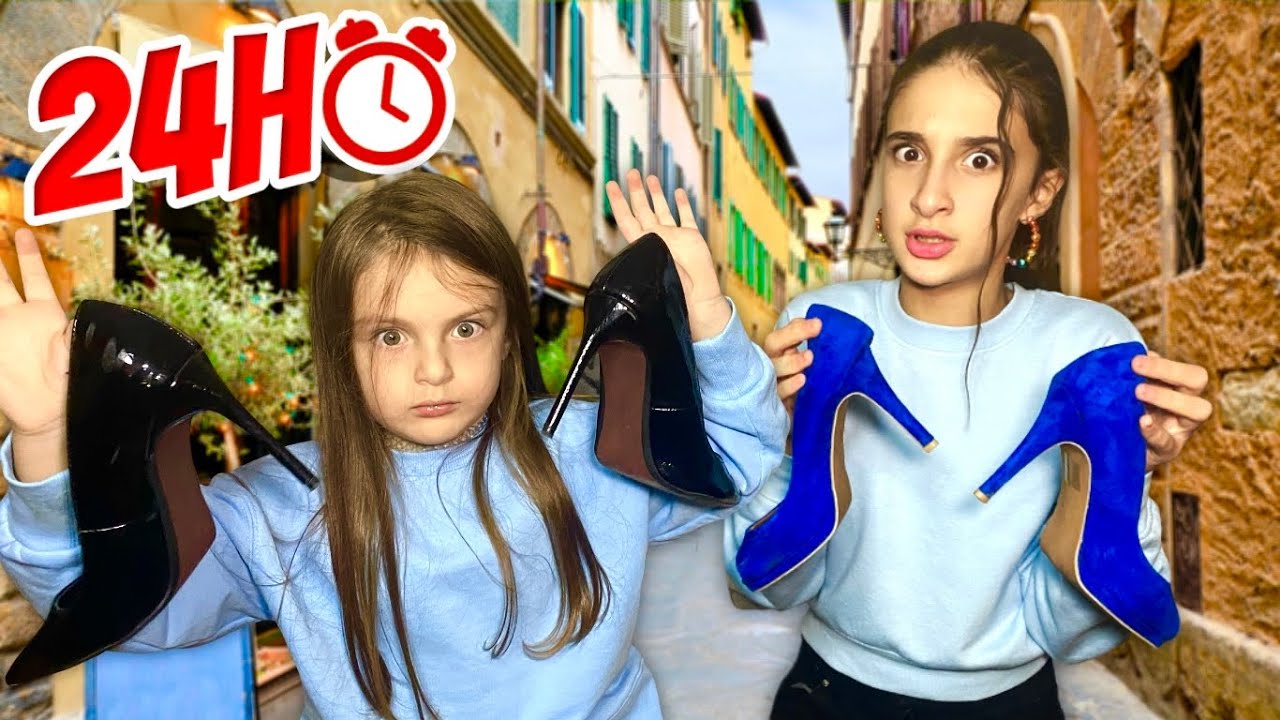 CHALLENGE finita male 24 ORE Con i TACCHI ALTI 👠 •Episodio 2•