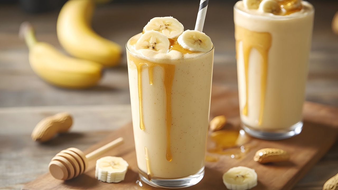 Frapê de Banana Perfeito em 5 Minutos