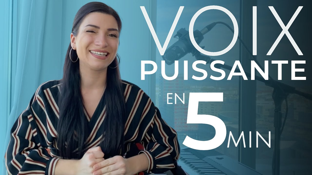 La PUISSANCE VOCALE, comment avoir une VOIX PUISSANTE en 5min !