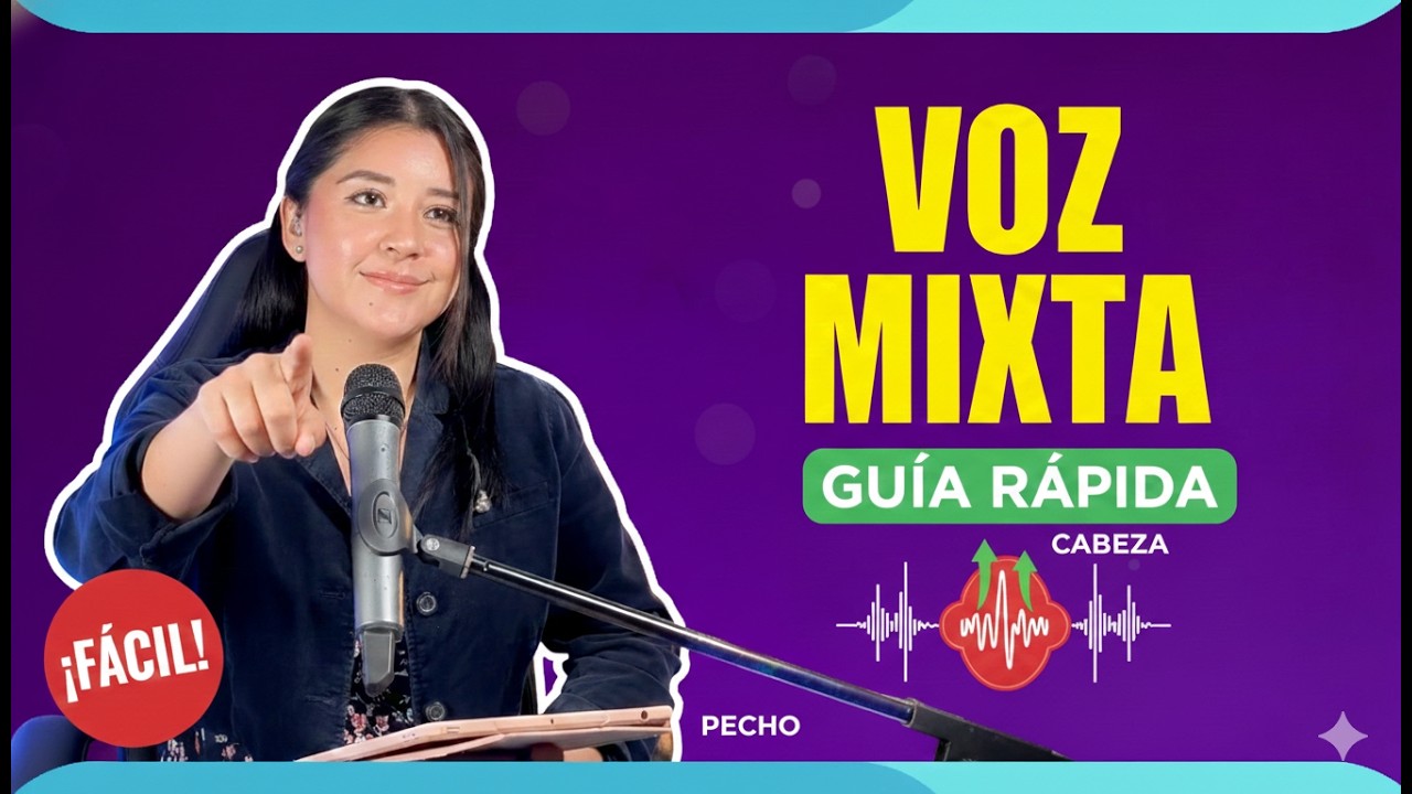 Cómo Dominar la VOZ MIXTA, CABEZA Y PECHO AL CANTAR - Guía Rápida