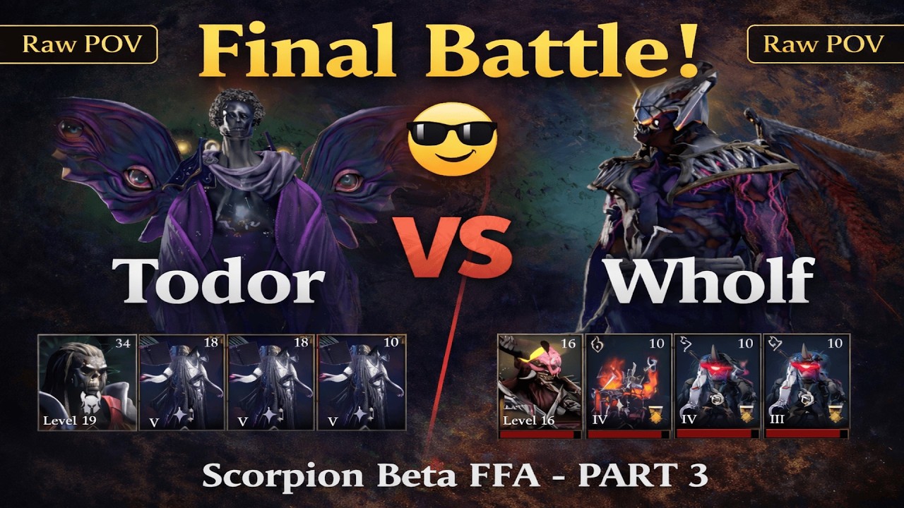 Todor vs Wholf — Final Battle of the Scorpion Beta FFA (Part 3)