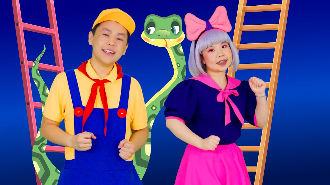 Snakes and Ladders | Song on Games | Kids Funny Songs