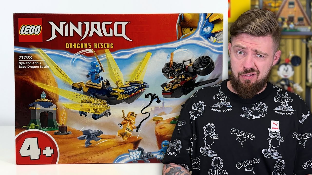 NYA I ARIN - BITWA NA GRZBIECIE MAŁEGO SMOKA 🐉 LEGO NINJAGO 71798 RECENZJA