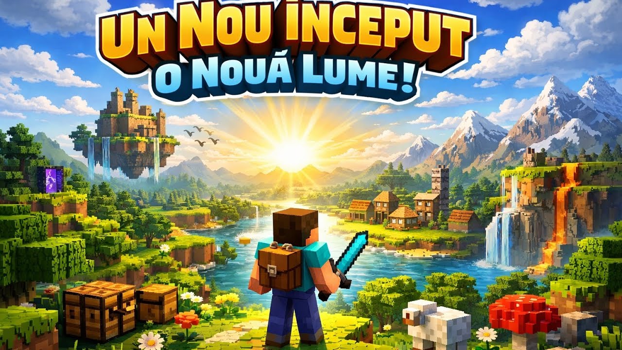 Un nou început o nouă lume Minecraft lumea lu' SEB 2.0