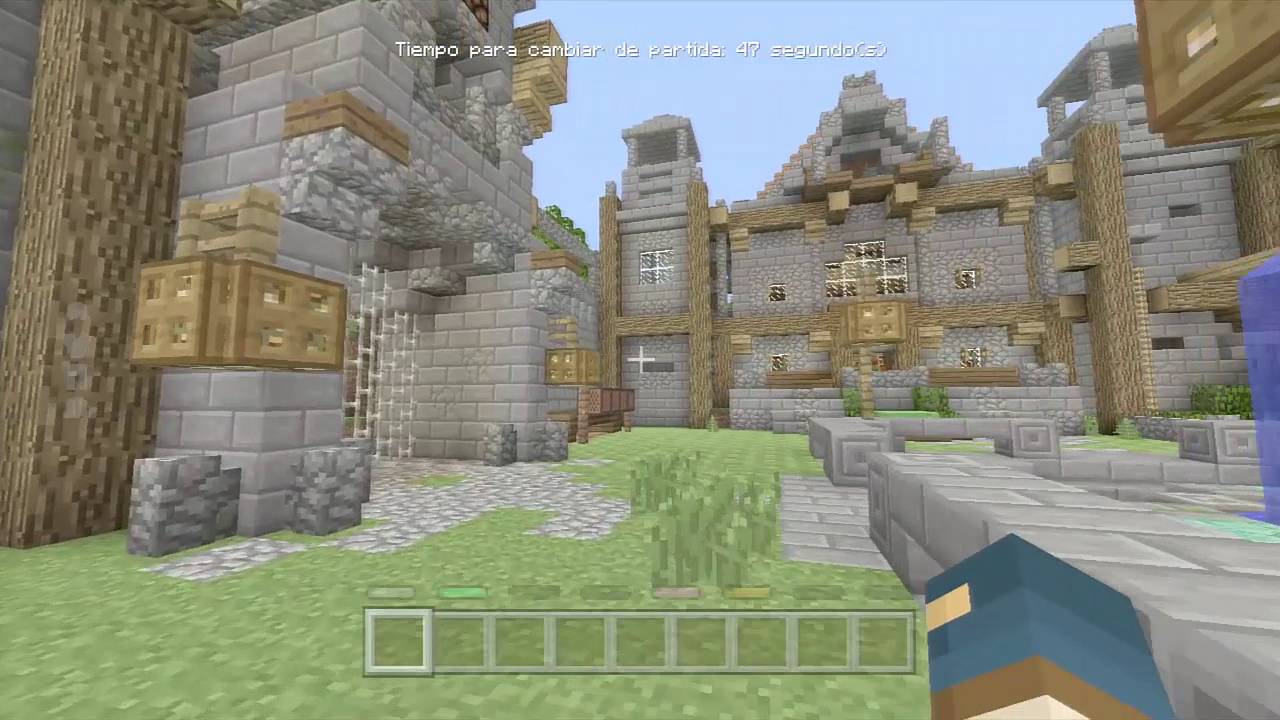 PRIMERA PARTIDA EN BATTLE MINI GAMES TU36 - MINECRAFT PS3