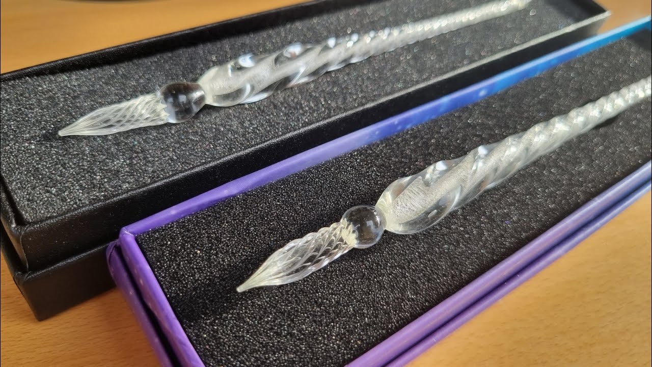 Unboxing and Testing Glass dip pens | from AliExpress