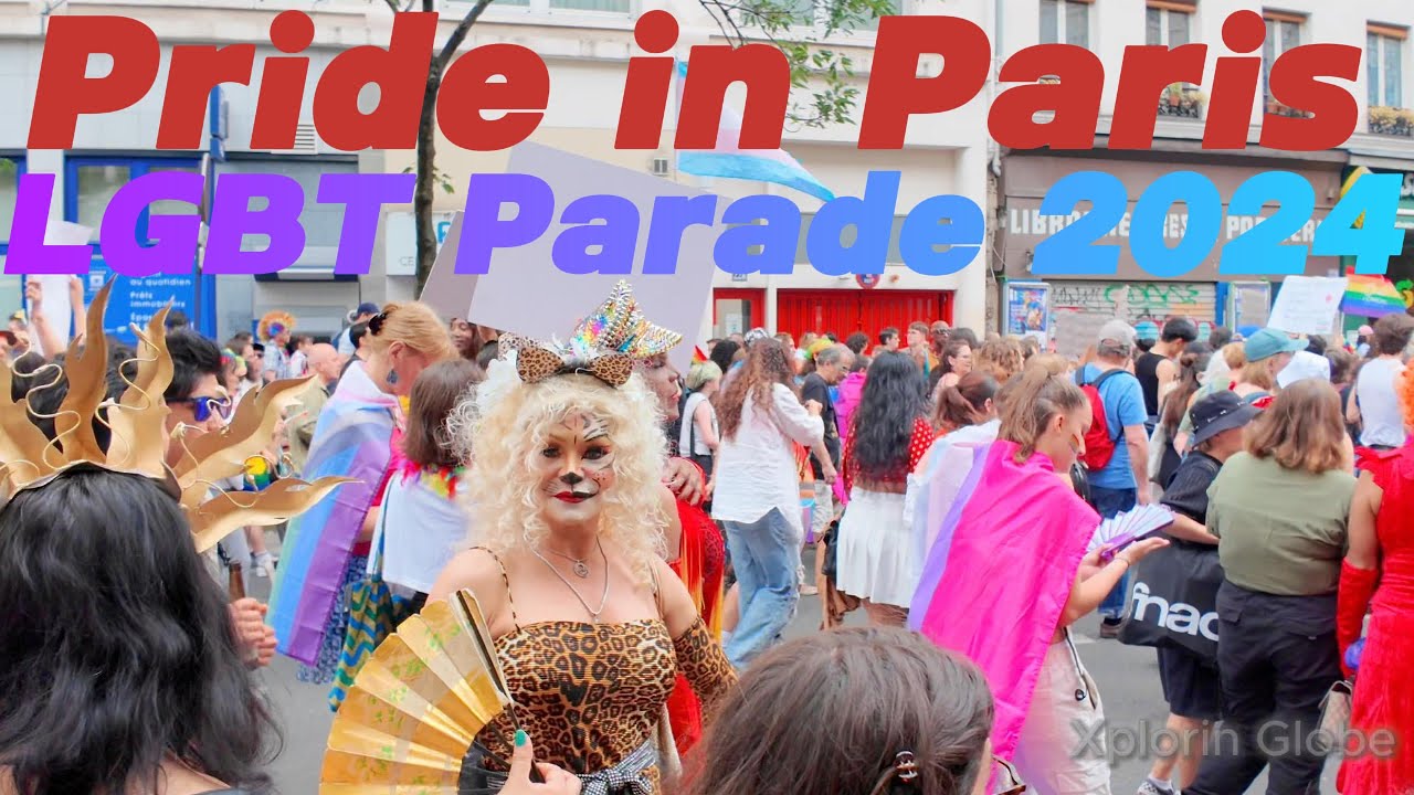 4K UHD LGBTQIA+ Parad Paris 2024/D&eacute;fil&eacute; LGBTQIA+ Paris 2024| Paris Pride 2024/Fiert&eacute; parisienne 2024