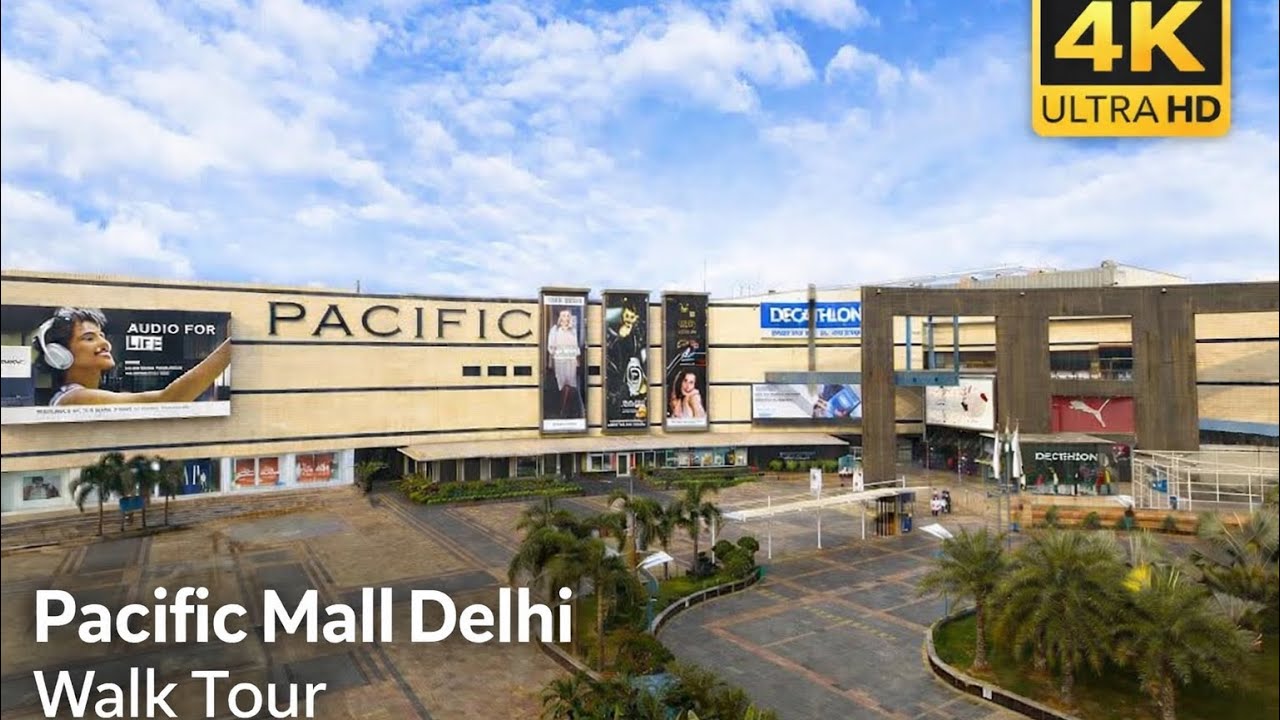 Pacific Mall Delhi | 4K HDR Walking Tour | Real Sound