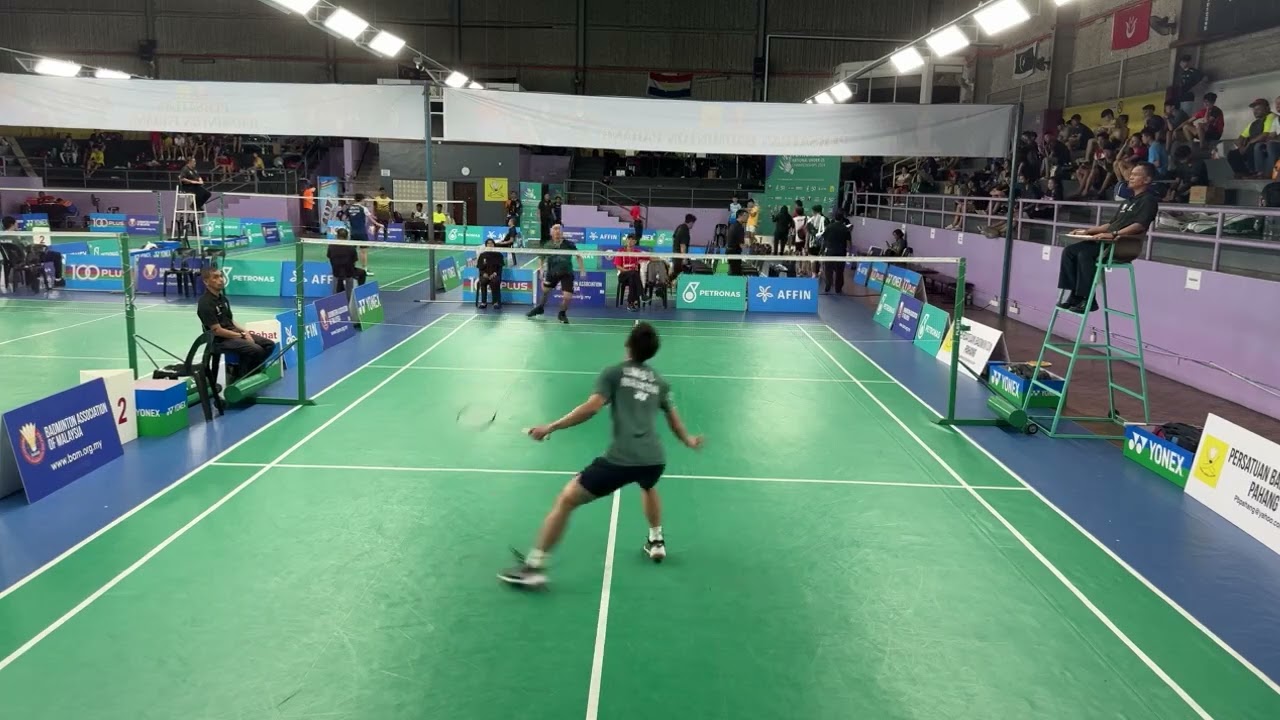 Lim Boon Le (BAM) vs Muhammad Ariffin Nazri (Johor) Petronas U21 National Championships 2024