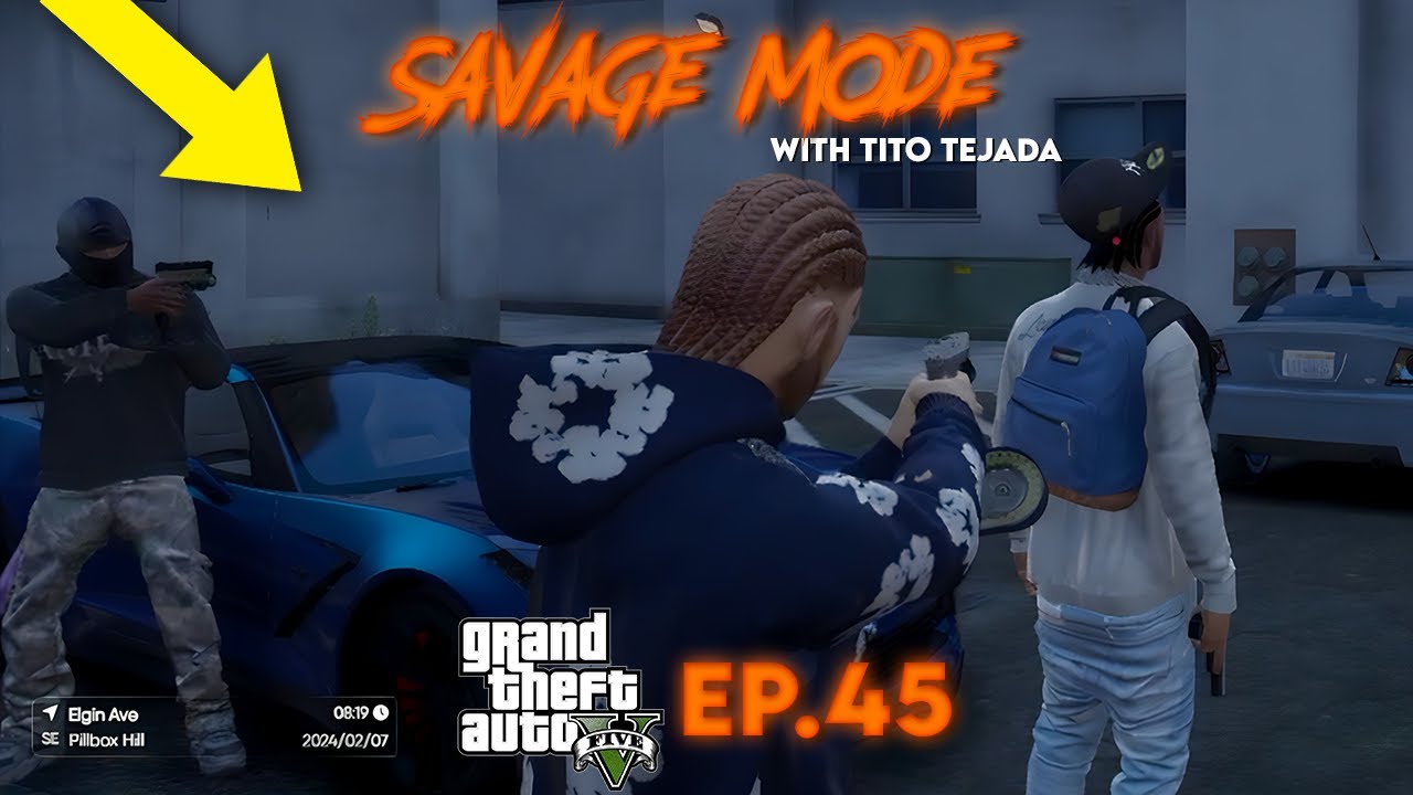 WE ROBBED A OPP FOR $100,000 & A GLOCK 40 AFTER HE SHOT ME ON MY BLOCK | GUAP BOY LAND RP