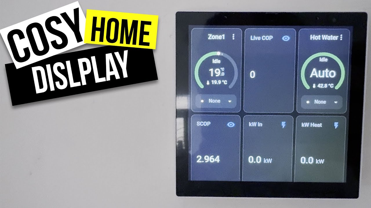 Cosy Heat Pump Inside Home Display Octopus Energy