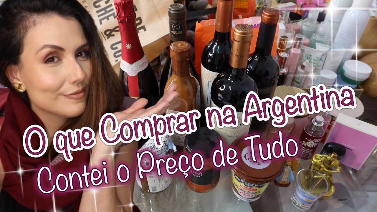 COMPRINHAS DE VIAGEM EM BUENOS AIRES E NO FREE SHOP: O QUE VALE A PENA, MOSTREI TODOS OS PREÇOS