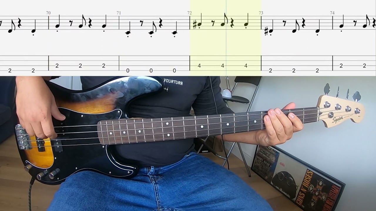 311 - Beautiful Disaster - Bass Cover + Tabs